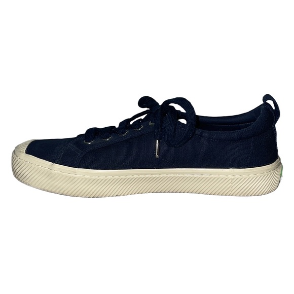 Cariuma Women’s OCA Low Blue Canvas Lace Up Shoe Casual Size 8.5 / Men’s 7 - Picture 6 of 10